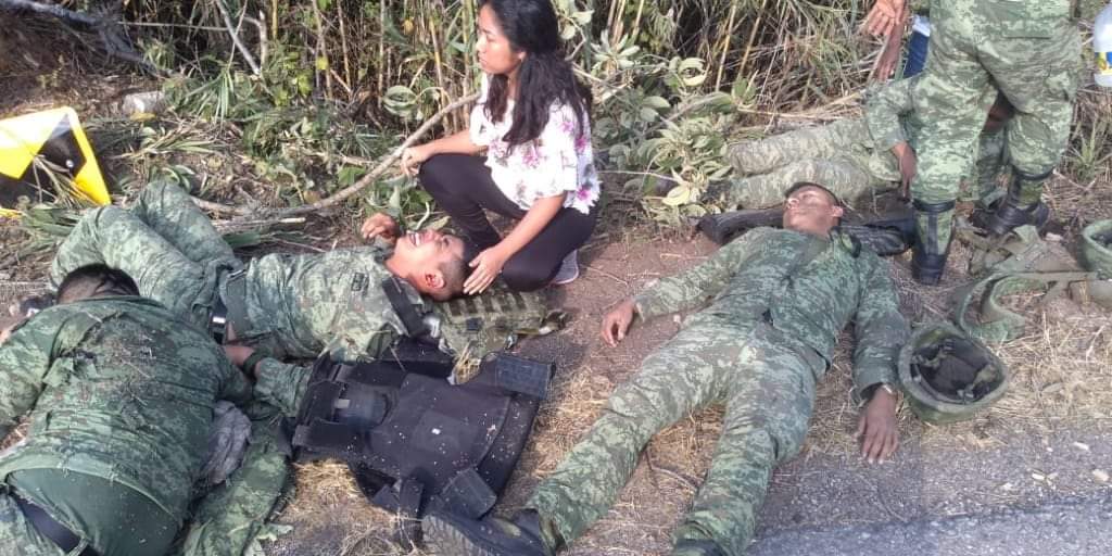 Luto En El Ejército Mexicano: Varios Soldados Muertos Al Quedar Sin ...